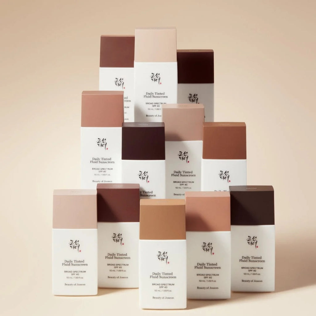 Experience Radiant Skin with Our Daily Tinted Fluid Sunscreen - SPF 40 for Effortless Glow