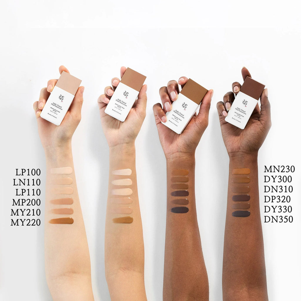 Experience Radiant Skin with Our Daily Tinted Fluid Sunscreen - SPF 40 for Effortless Glow