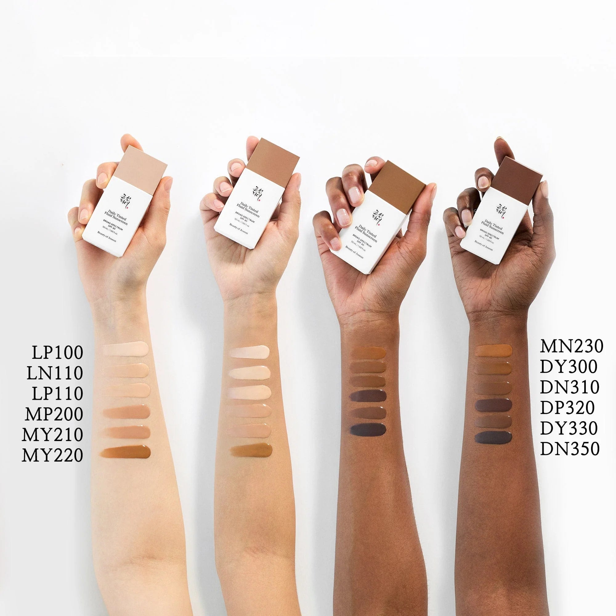 Experience Radiant Skin with Our Daily Tinted Fluid Sunscreen - SPF 40 for Effortless Glow